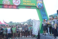 Polres Mojokerto lepas Bhayangkara Fun Run