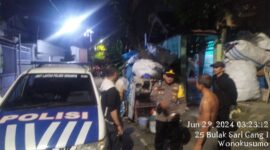 Polsek Semampir lakukan patroli Kamtibmas