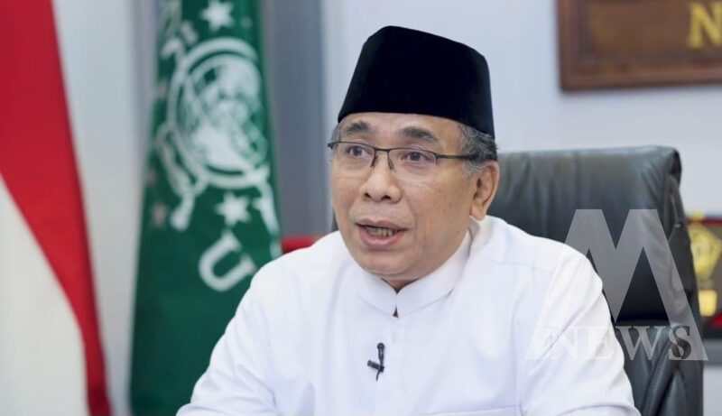 Ketua Umum PBNU KH Yahya Cholil Staquf (Gus Yahya)
