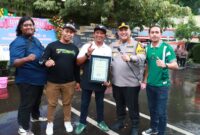 Kapolres Tanjung Perak AKBP William Cornelis Tanasale bersama anggota