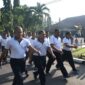 Personil Kodiklatal olahraga bersama