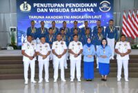 Dankodiklatal Letjen TNI Marinir Nur Alamsyah hadiri Tupdik 129 Taruna AAL