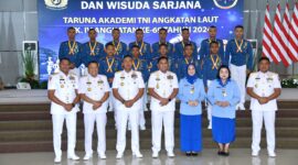 Dankodiklatal Letjen TNI Marinir Nur Alamsyah hadiri Tupdik 129 Taruna AAL