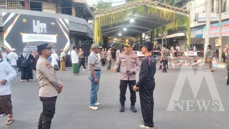 Polres Tulungagung pengamanan Haul Akbar 55 Pondok Pesulukan Thoriqot Agung