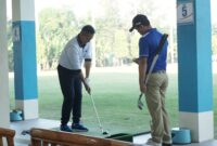 Dankodiklatal Letjen TNI Marinir Nur Alamsyah olahraga Golf