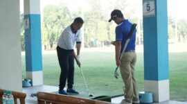 Dankodiklatal Letjen TNI Marinir Nur Alamsyah olahraga Golf