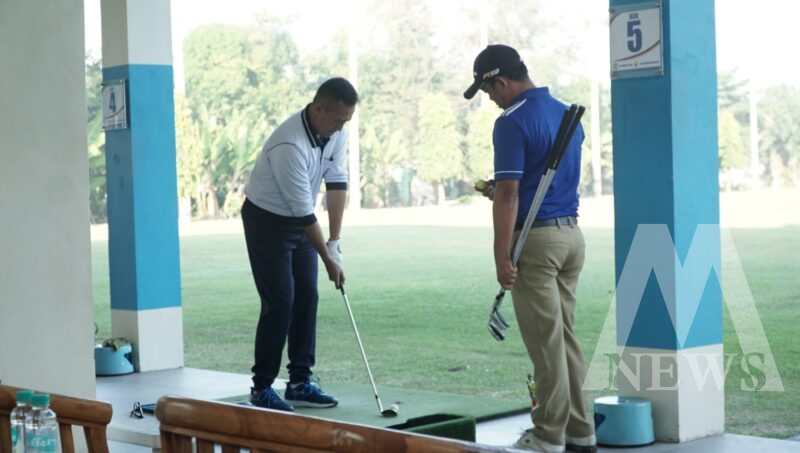 Dankodiklatal Letjen TNI Marinir Nur Alamsyah olahraga Golf