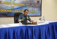 Sekretaris Dinas Pendidikan Angkatan Laut (Sekdisdikal) Kolonel Laut (E) Dr. Frankie O. Madethen