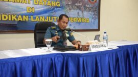 Sekretaris Dinas Pendidikan Angkatan Laut (Sekdisdikal) Kolonel Laut (E) Dr. Frankie O. Madethen