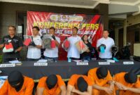 Polres Tulungagung ungkap 35 kasus dan tangkap 38 tersangka