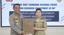 Delegasi Kepolisian Kamboja studi banding ke Indonesia