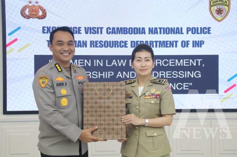 Delegasi Kepolisian Kamboja studi banding ke Indonesia