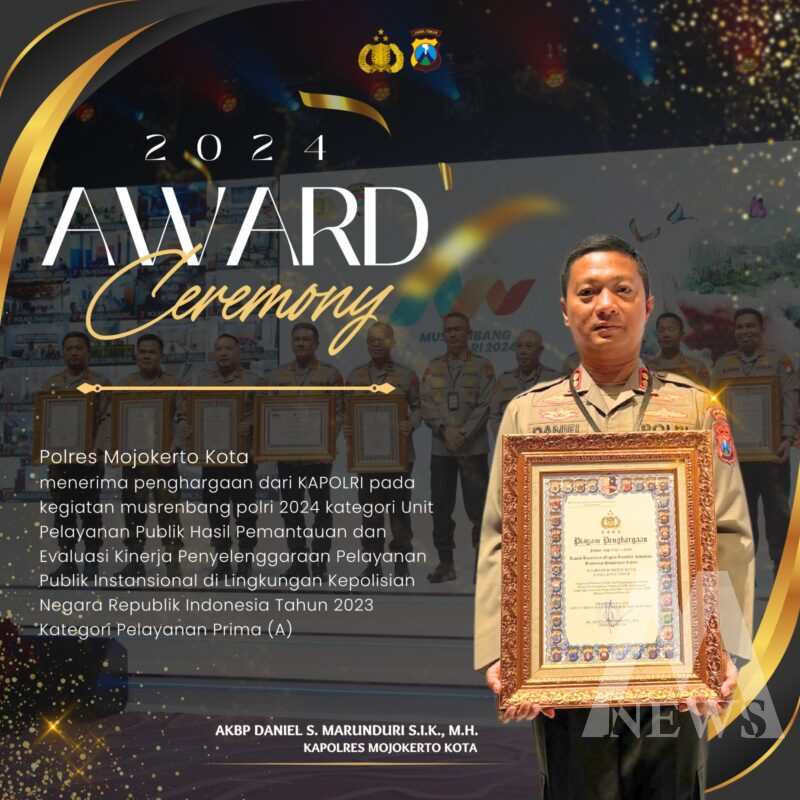Polres Mojokerto Kota AKBP Daniel S Marunduri