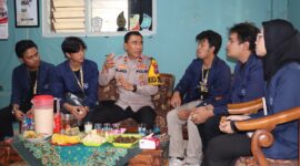 Kelompok KKN Mahasiswa IPB Apresiasi Polres Batu