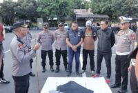 Polres Kediri lakukan kesiapan personel untuk pengamanan pengesahan warga baru PSHT