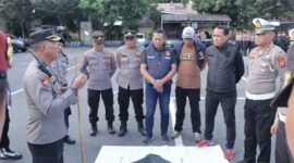 Polres Kediri lakukan kesiapan personel untuk pengamanan pengesahan warga baru PSHT
