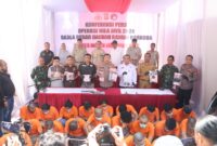 Polrestro Jakpus umumkan hasil Operasi Nila Jaya