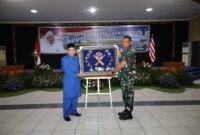 Wadan Kodikalatal Laksda TNI Eko Wahjono sambut habib Muhammad Luthfi