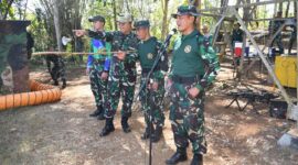 Dirdik Kodikalatal Laksma TNI Askari kunjungi lattek berganda