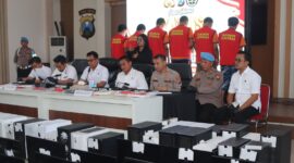 Polrestabes Surabaya ungkap judol beserta barang buktinya
