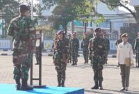 Satdik - 2 Kodikalatal Makassar upacara bendera 17-an