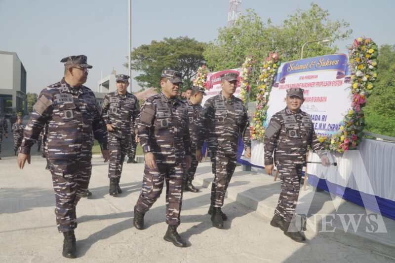 Dankodiklatal Letjen TNI Marinir Nur Alamsyah hadiri peresmian gedung SMPS