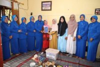 Ketua Gabungan Jalasenastri Kodiklatal lakukan kunjungan ke anak berkebutuhan khusus