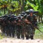 357 Siswa Dikmaba TNI AL laksanakan Lintas Medan Etape 1