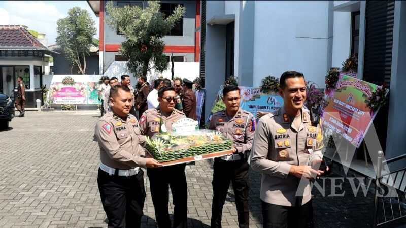 Kapolres Magetan AKBP Satria Permana peringati Hari Bhakti Adhyaksa ke-64