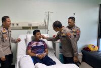 Karumkit Bhayangkara Lumajang dr. Agus Gede Made Artha bersama Direktur RSU Kaliwates