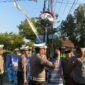 Polantas Polres Ngawi pasang convex mirror