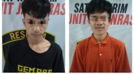 Satreskrim Polres Tanjung Perak tangkap pelaku jambret beserta barang buktinya