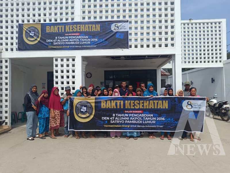 Alumni Akpol 2016 Satryo Pambudi Luhur Gelar Baksos dan Bakkes