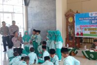 Polres Nganjuk edukasi tertib berlalulintas di SD Aisiyah 1 Nganjuk