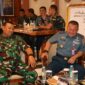 Pangkoarmada II Laksda TNI Ariantyo Condrowibowo kunjungan ke Wadan Kodiklatal Laksda TNI Eko Wahjono