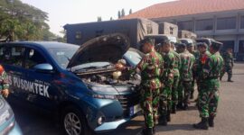 Lattek Kolone Konvoi Siswa Dikmata Angkatan 43/2 Kejuruan Angkutan