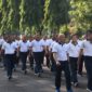 Prajurit dan PNS Kodikalatal olahraga rutin