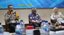 Satlantas Polres Pelabuhan Tanjung Perak gelar FGD