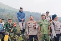 Polres Malang dan Tim gabungan Karhutla