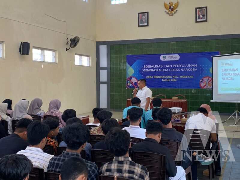 Satresnarkoba Polres Magetan sosialisasi bahaya Narkoba