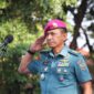 Inspektur Upacara Kolonel Marinir Nasruddin