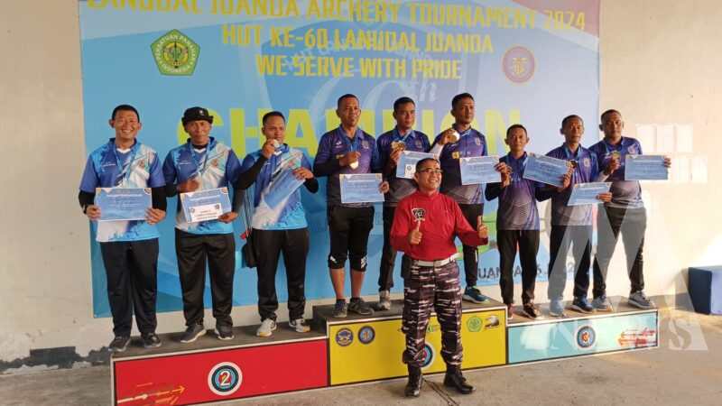 Tim Panahan Kodiklatal Berprestasi di Lanudal Juanda Archery Tournament 2024