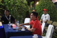 Kapolres Probolinggo AKBP Wisnu Wardana gelar Piramida bersama media