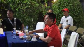 Kapolres Probolinggo AKBP Wisnu Wardana gelar Piramida bersama media