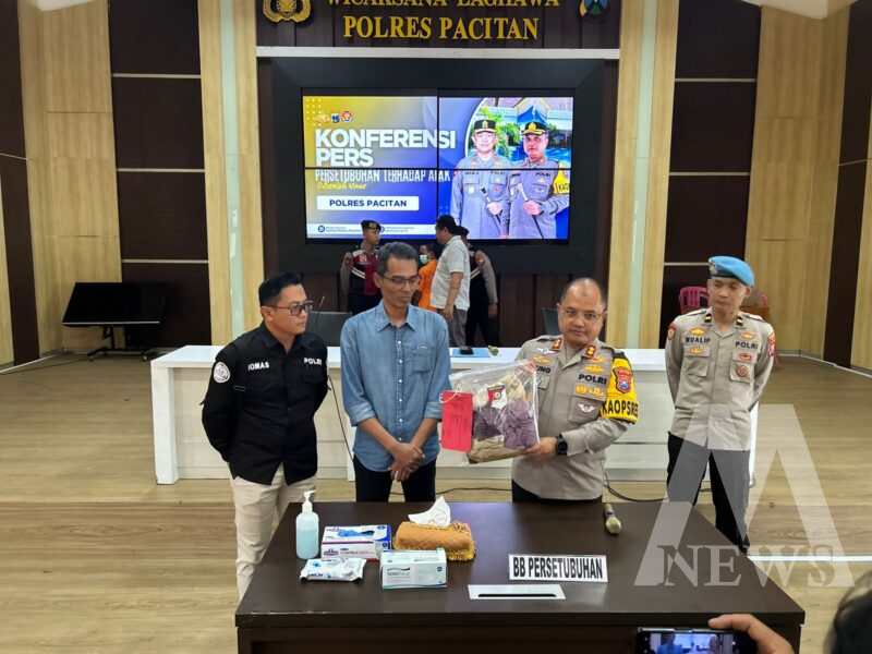 Polres Pacitan amankan pelaku Rudapaksa