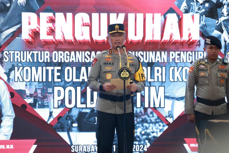Kapolda Jatim Irjen Pol Drs. Imam Sugianto