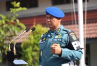 Komandan Pusat Polisi Militer Angkatan Laut (Danpuspomal) Laksda TNI Samista