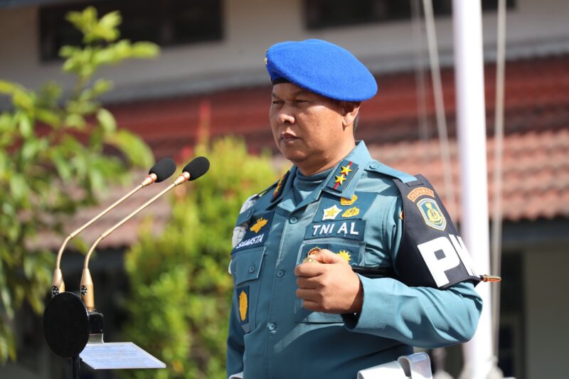 Komandan Pusat Polisi Militer Angkatan Laut (Danpuspomal) Laksda TNI Samista