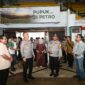 Kapolres Gresik AKBP Arief Kurniawan dampingi Kapolda Jatim Irjen Pol Drs. Imam Sugianto survei SOR Tri Dharma Petrokimia Gresik