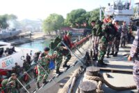 100 Siswa Dikmata TNI AL Angkatan 44 laksanakan lattek integrasi